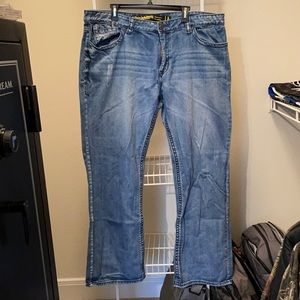 Men’s Rock & Roll Denim Bootcut Jeans